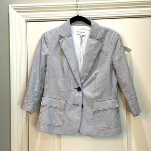 Banana Republic sear sucker blazer- size 6